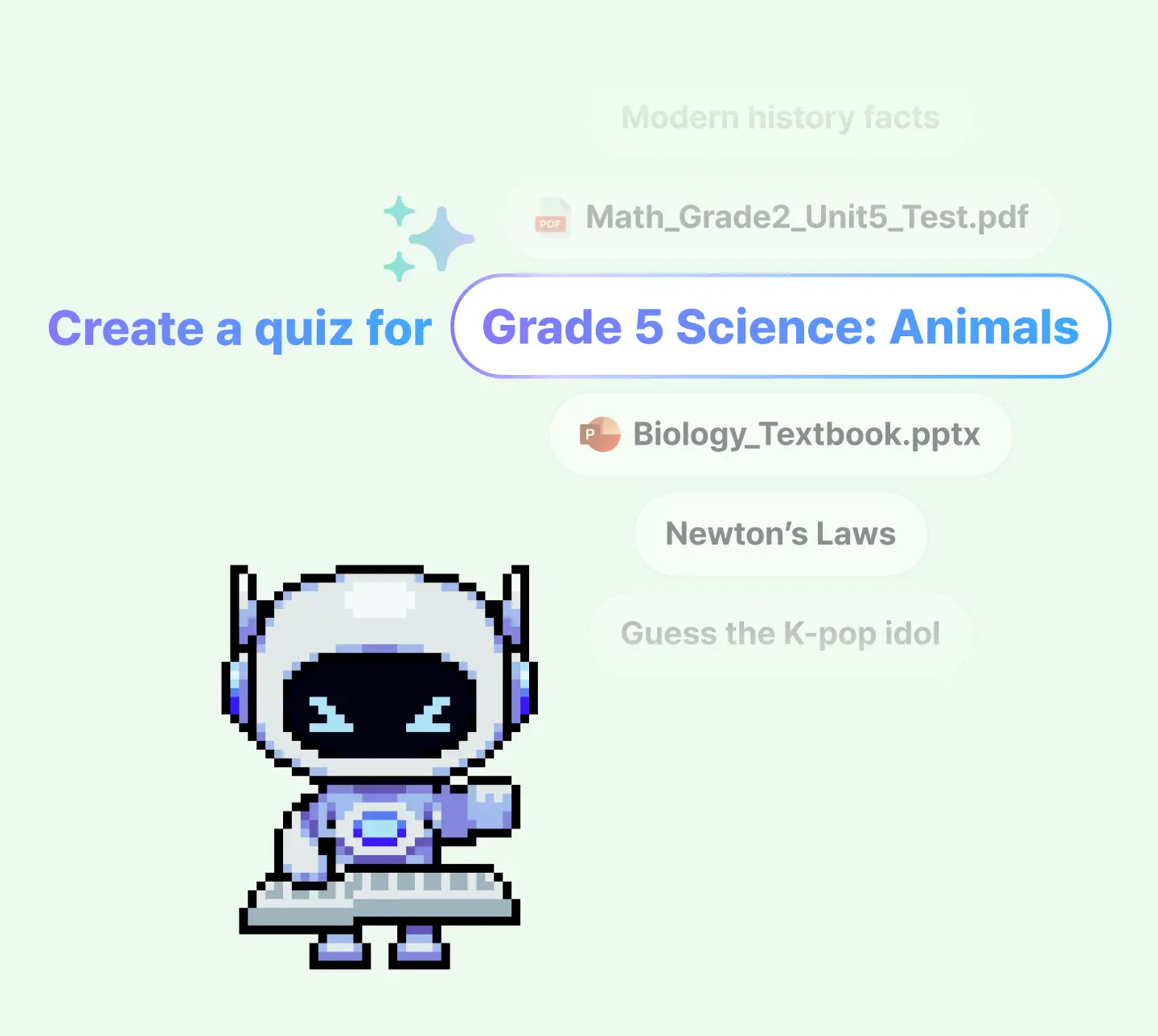 Easier and faster class preparation with AI